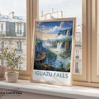Iguazu Falls Poster - Argentina Wall Art
