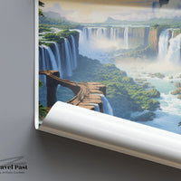 Iguazu Falls Poster - Argentina Wall Art