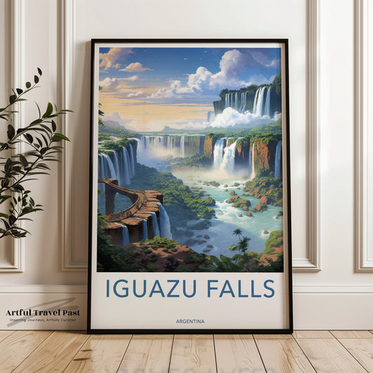 Iguazu Falls Poster - Argentina Wall Art
