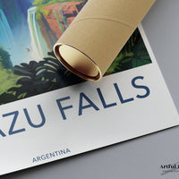Iguazu Falls Poster - Argentina Wall Art
