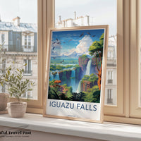 Iguazu Falls Poster - Argentina Wall Art