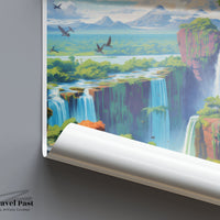 Iguazu Falls Poster - Argentina Wall Art
