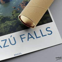 Iguazú Falls Poster - Brazil Wall Art