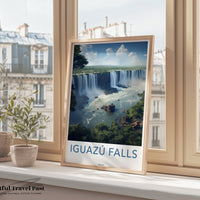Iguazú Falls Poster - Brazil Wall Art