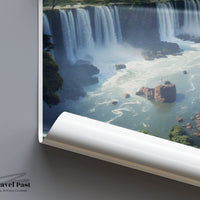 Iguazú Falls Poster - Brazil Wall Art