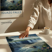 Iguazú Falls Poster - Brazil Wall Art