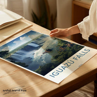 Iguazú Falls Poster - Brazil Wall Art