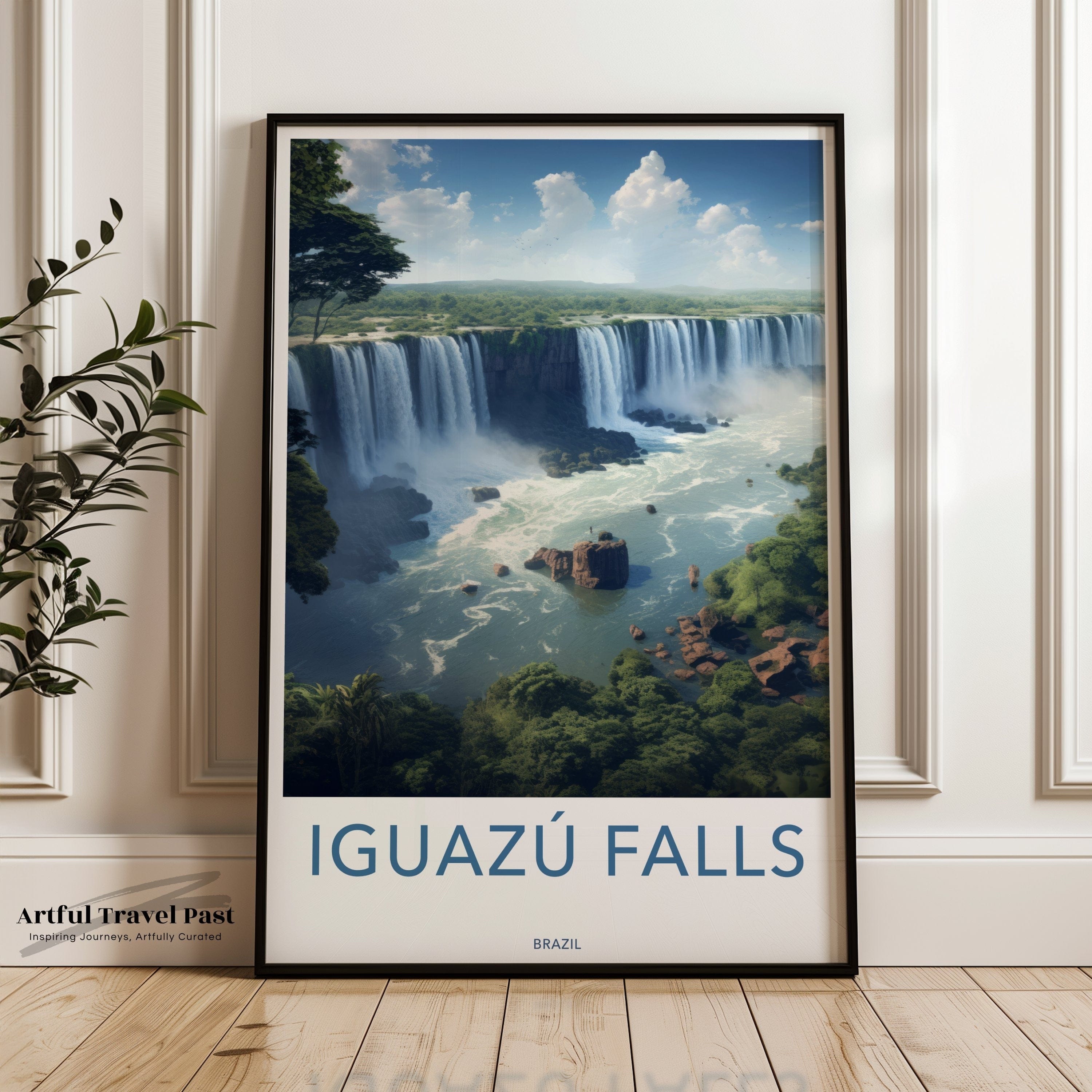 Iguazú Falls Poster - Brazil Wall Art