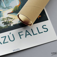 Iguazú Falls Poster - Brazil Wall Art