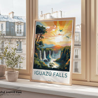 Iguazú Falls Poster - Brazil Wall Art