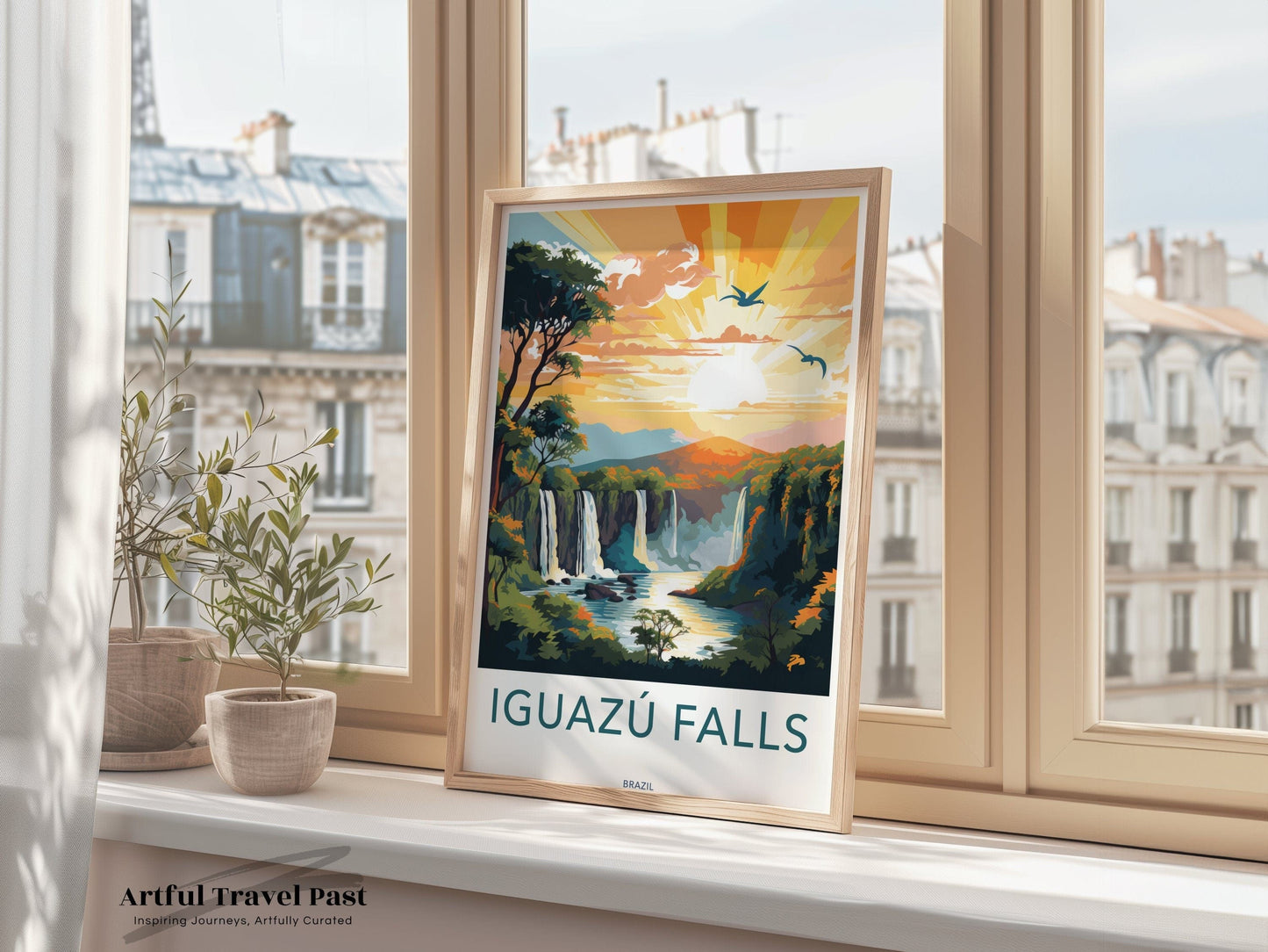 Iguazú Falls Poster - Brazil Wall Art