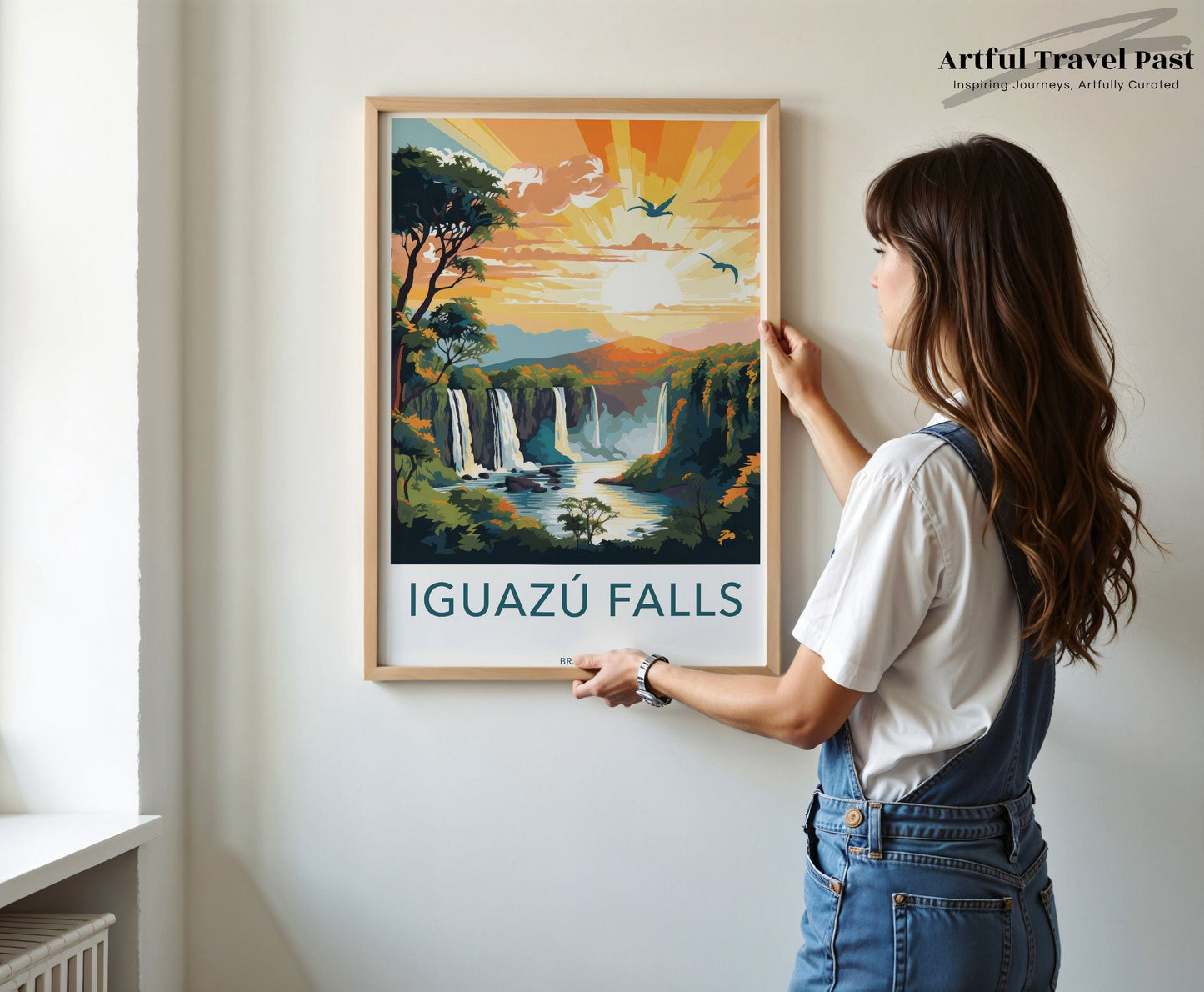 Iguazú Falls Poster - Brazil Wall Art