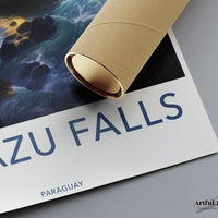 Iguazu Falls Poster | National Park | Paraguay Wall Art