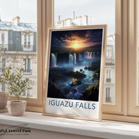 Iguazu Falls Poster | National Park | Paraguay Wall Art