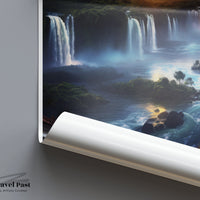 Iguazu Falls Poster | National Park | Paraguay Wall Art