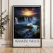 Iguazu Falls Poster | National Park | Paraguay Wall Art