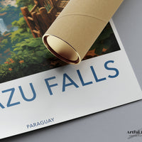 Iguazu Falls Poster - Paraguay Wall Art