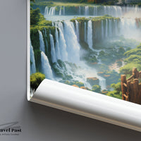 Iguazu Falls Poster - Paraguay Wall Art