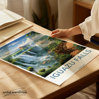 Iguazu Falls Poster - Paraguay Wall Art