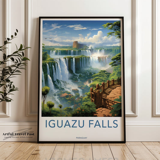 Iguazu Falls Poster - Paraguay Wall Art