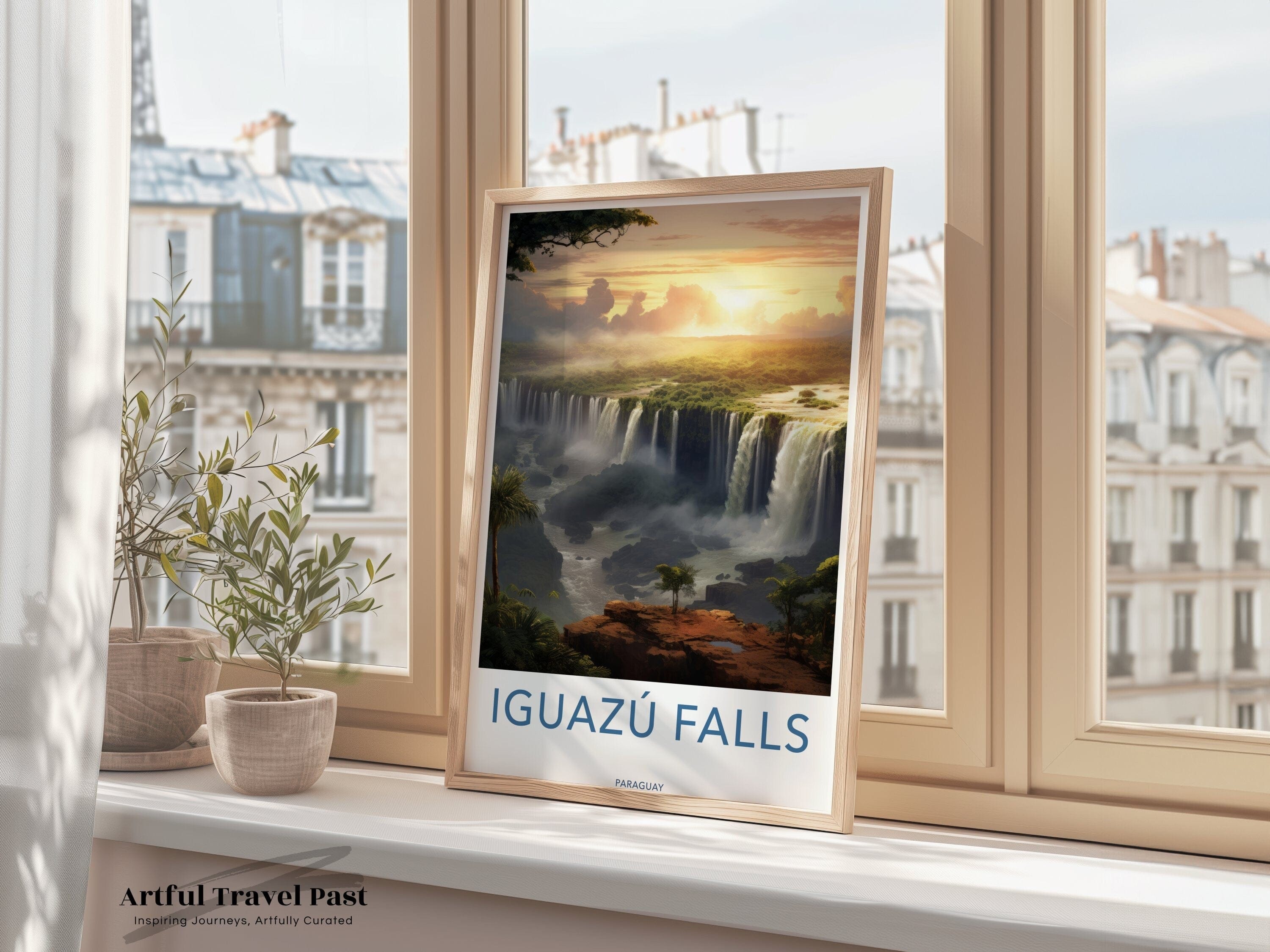 Iguazú Falls Poster - Paraguay Wall Art