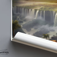 Iguazú Falls Poster - Paraguay Wall Art