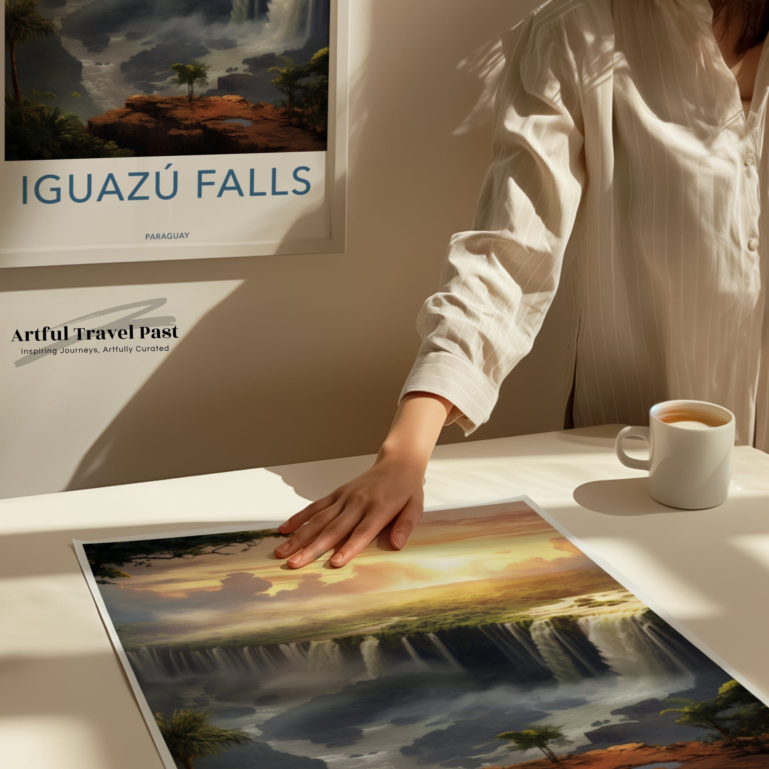 Iguazú Falls Poster - Paraguay Wall Art