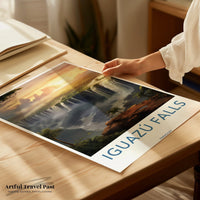 Iguazú Falls Poster - Paraguay Wall Art
