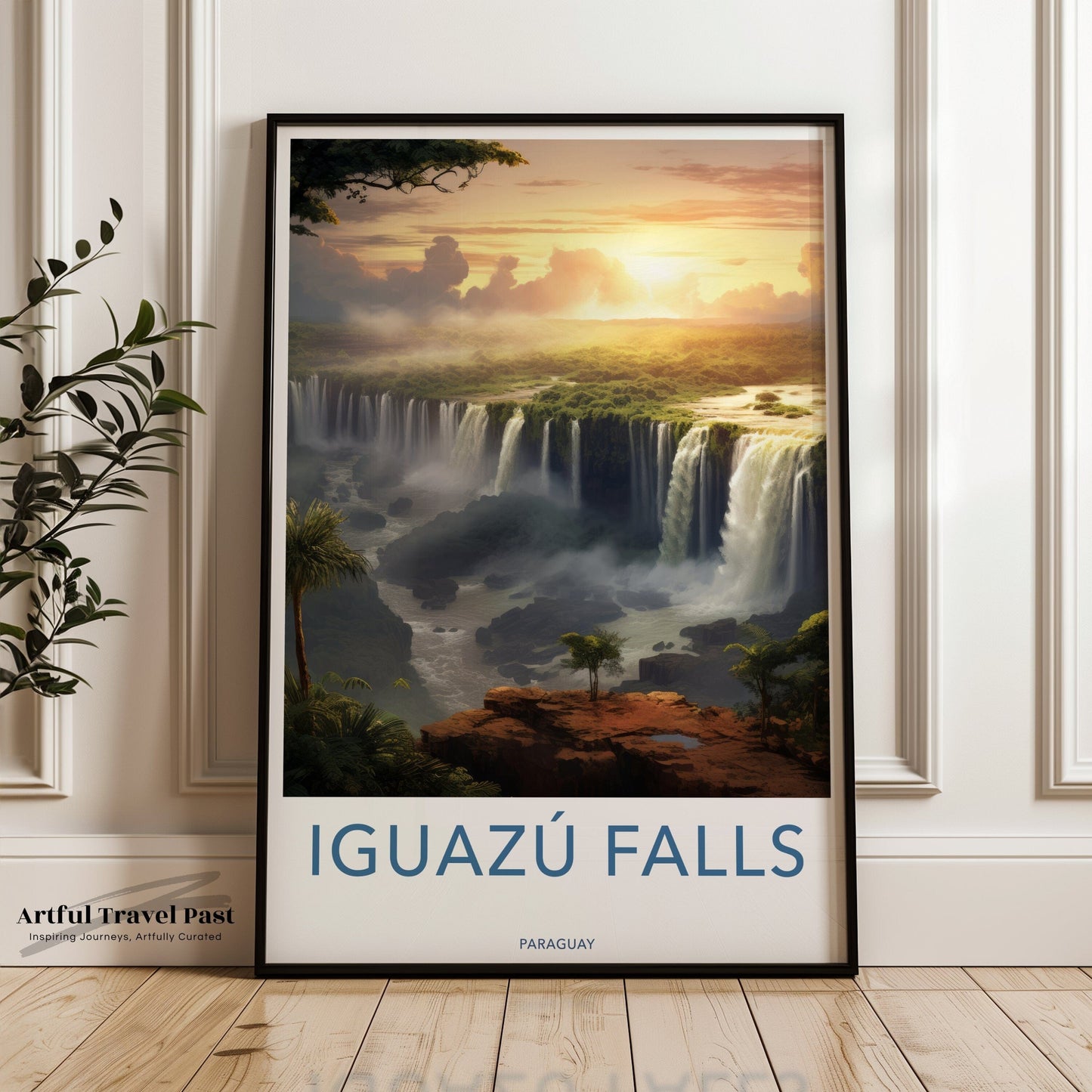 Iguazú Falls Poster - Paraguay Wall Art