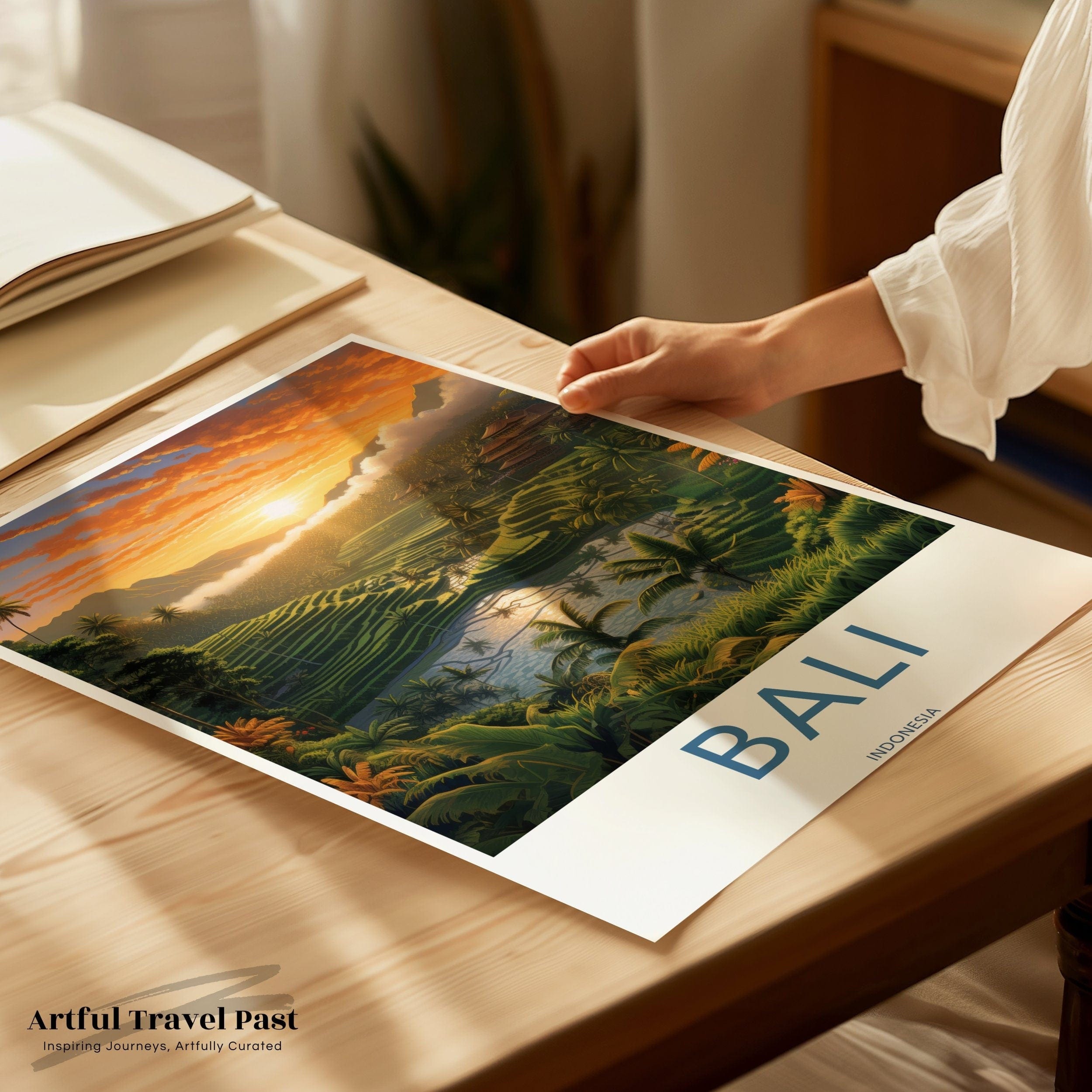 Wall Art Bali Poster | Indonesia Wall Art | Asia Decor