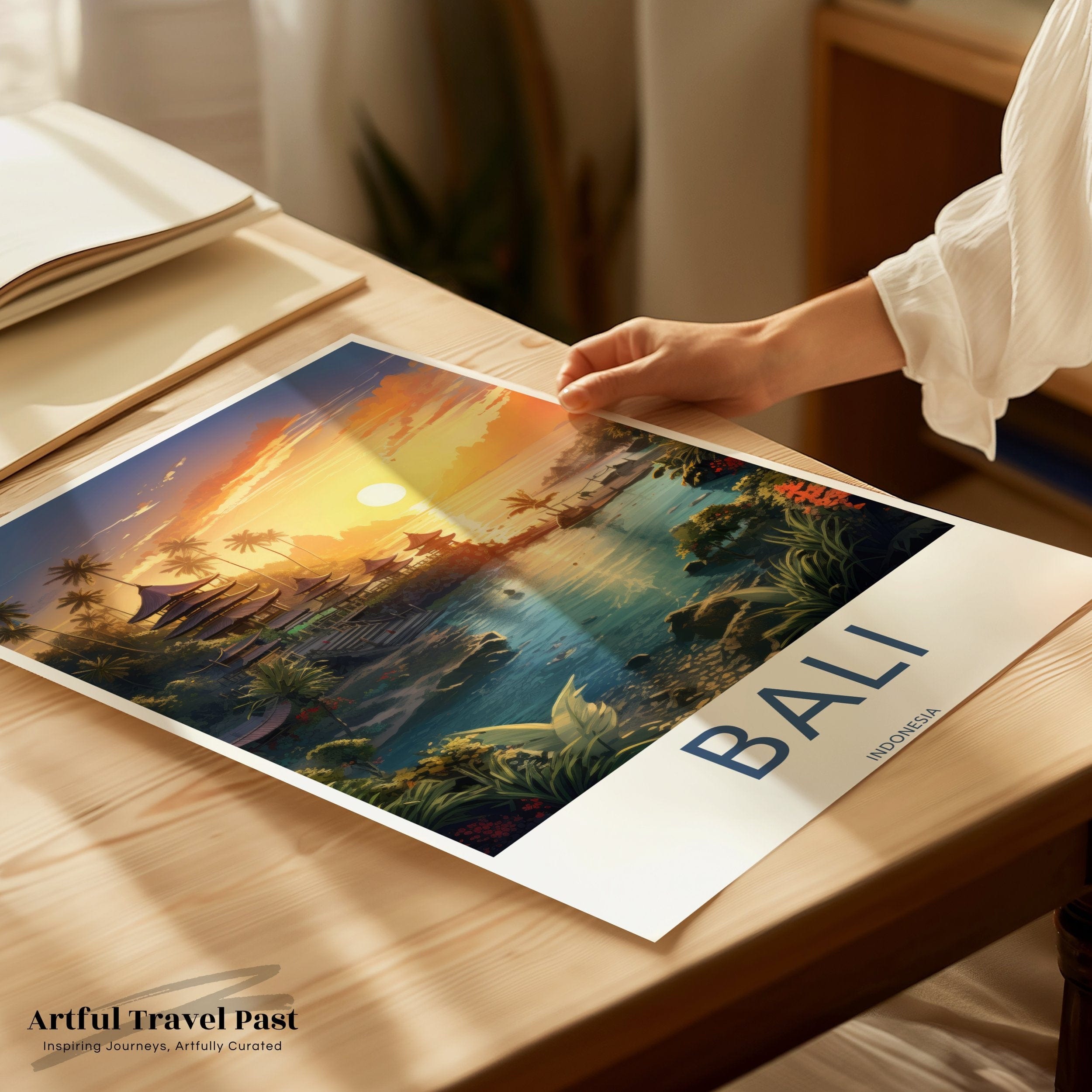 Wall Art Bali Poster | Indonesia Wall Art | Asia Decor