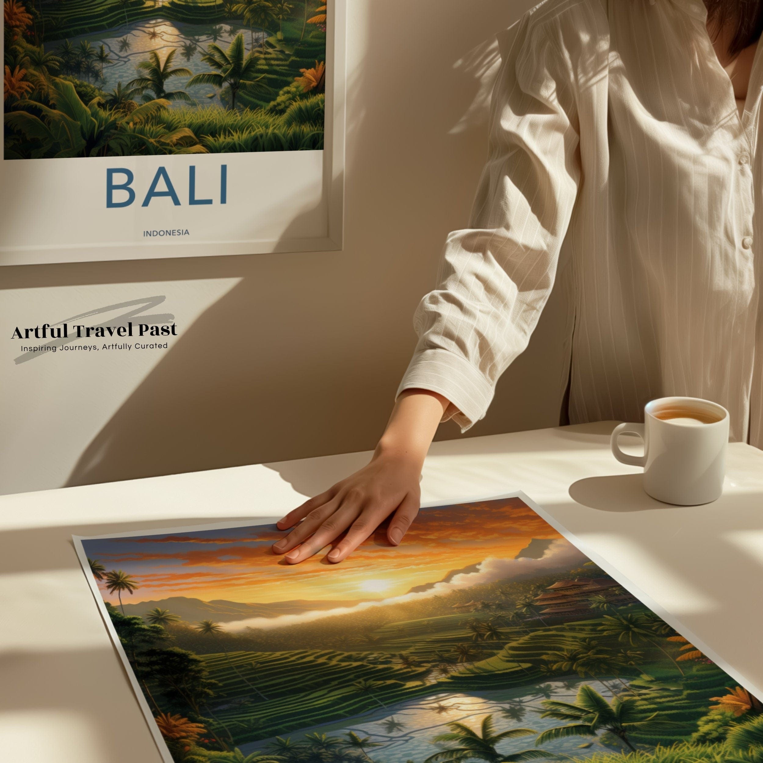 Wall Art Bali Poster | Indonesia Wall Art | Asia Decor