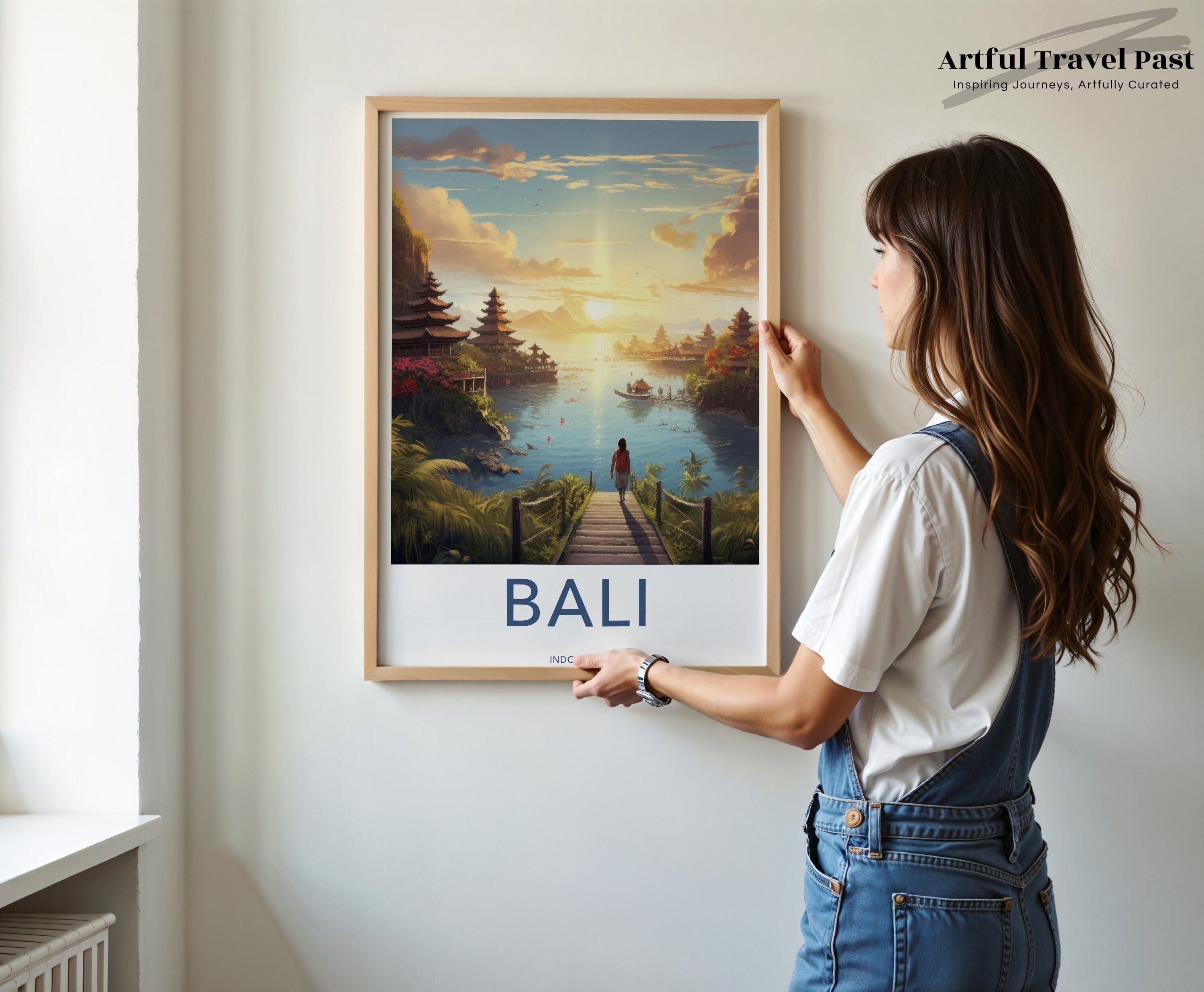 Wall Art Bali Poster | Indonesia Wall Art | Asia Decor