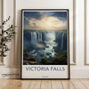 Victoria Falls Wall Art Print, Stunning Zimbabwe Landscape, Natural Wonder Decor, Beautiful Waterfall Art, Scenic Home Decoration