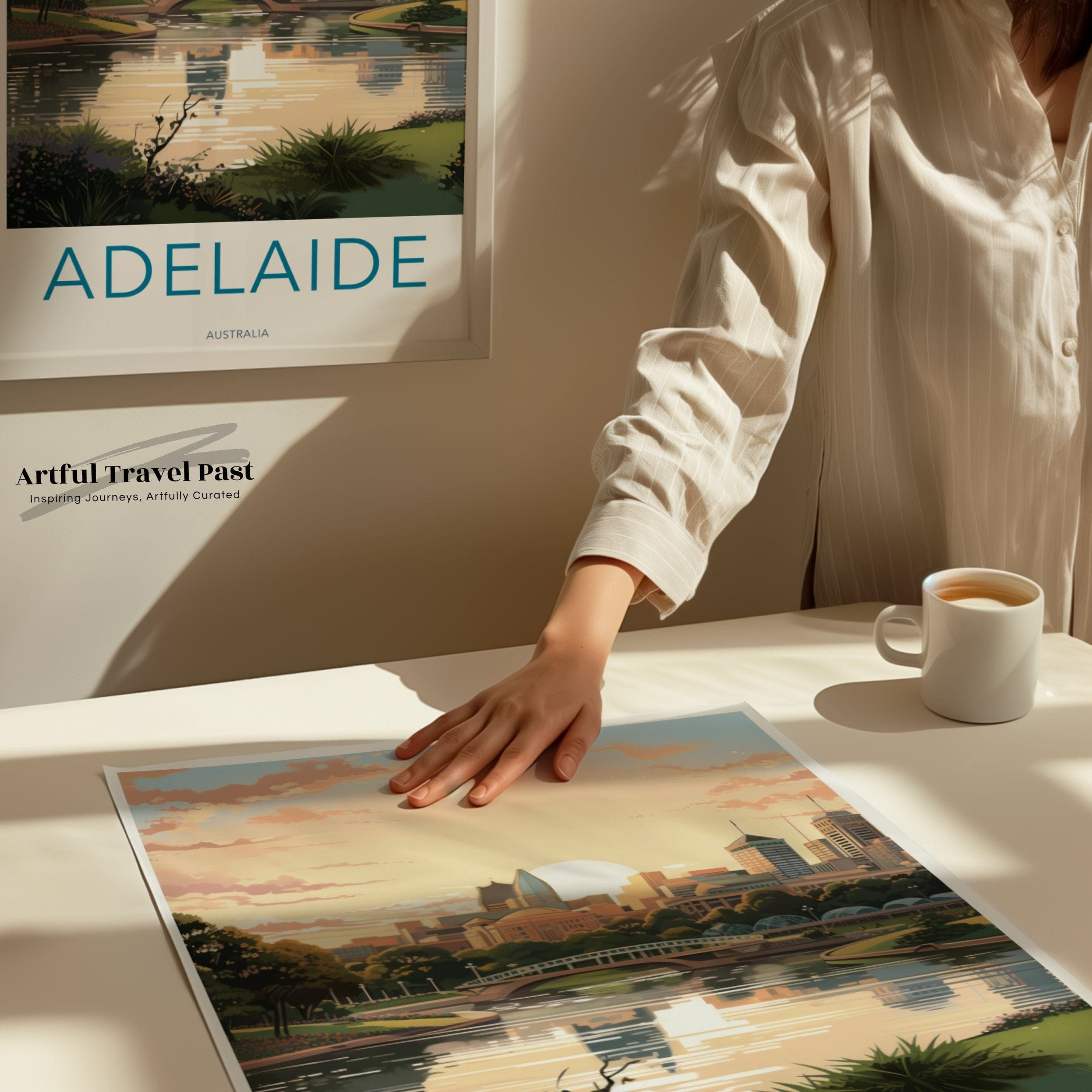 Wall Art Adelaide Poster | Australia Wall Art | Oceania Decor