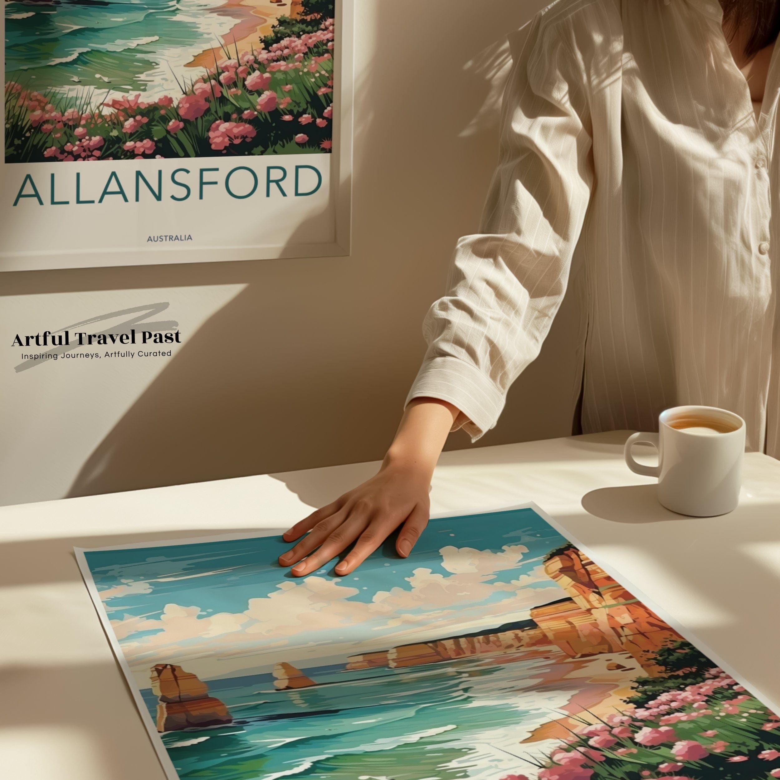 Wall Art Allansford Poster | Coastal Landscape | Australia Wall Art