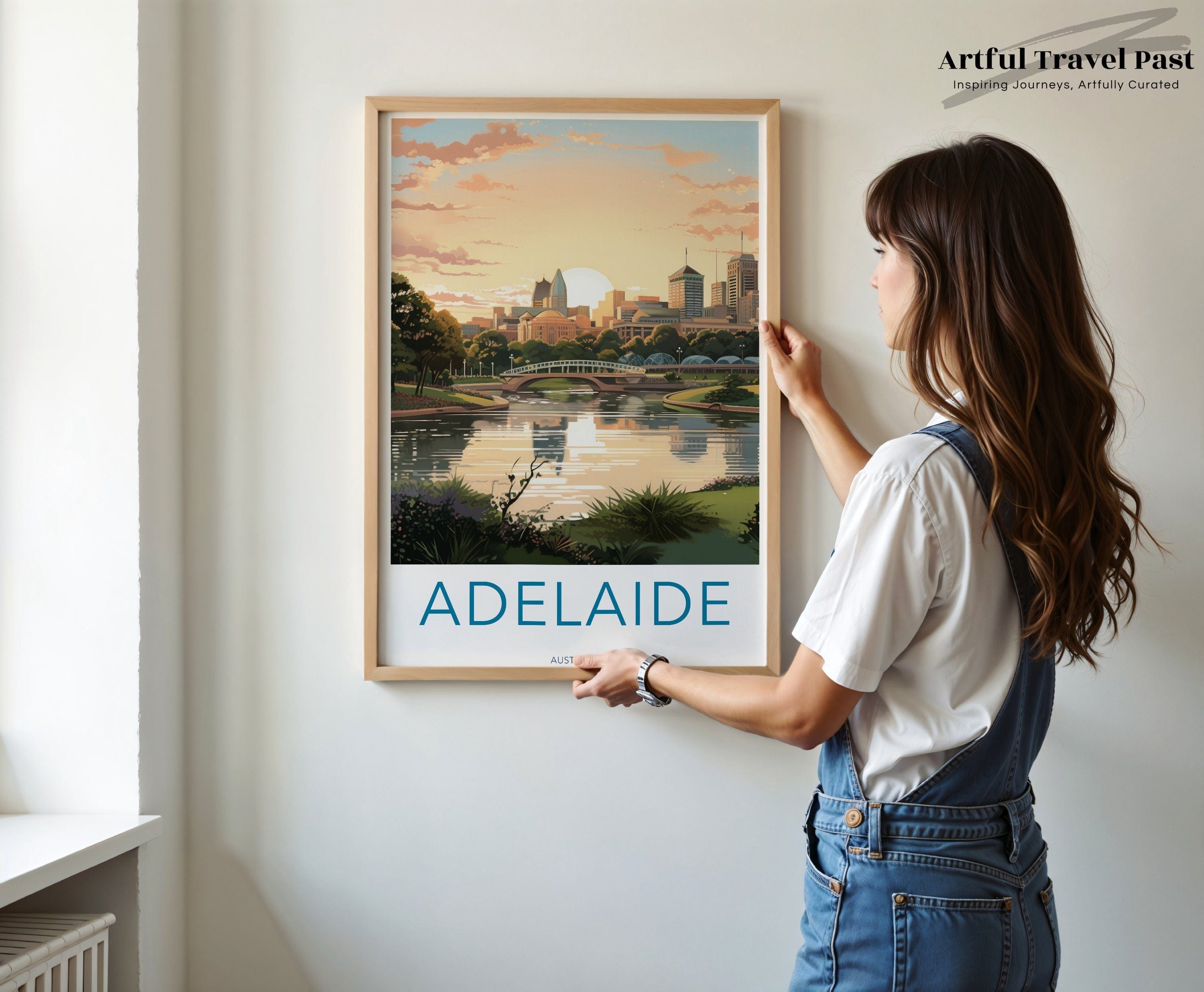 Wall Art Adelaide Poster | Australia Wall Art | Oceania Decor