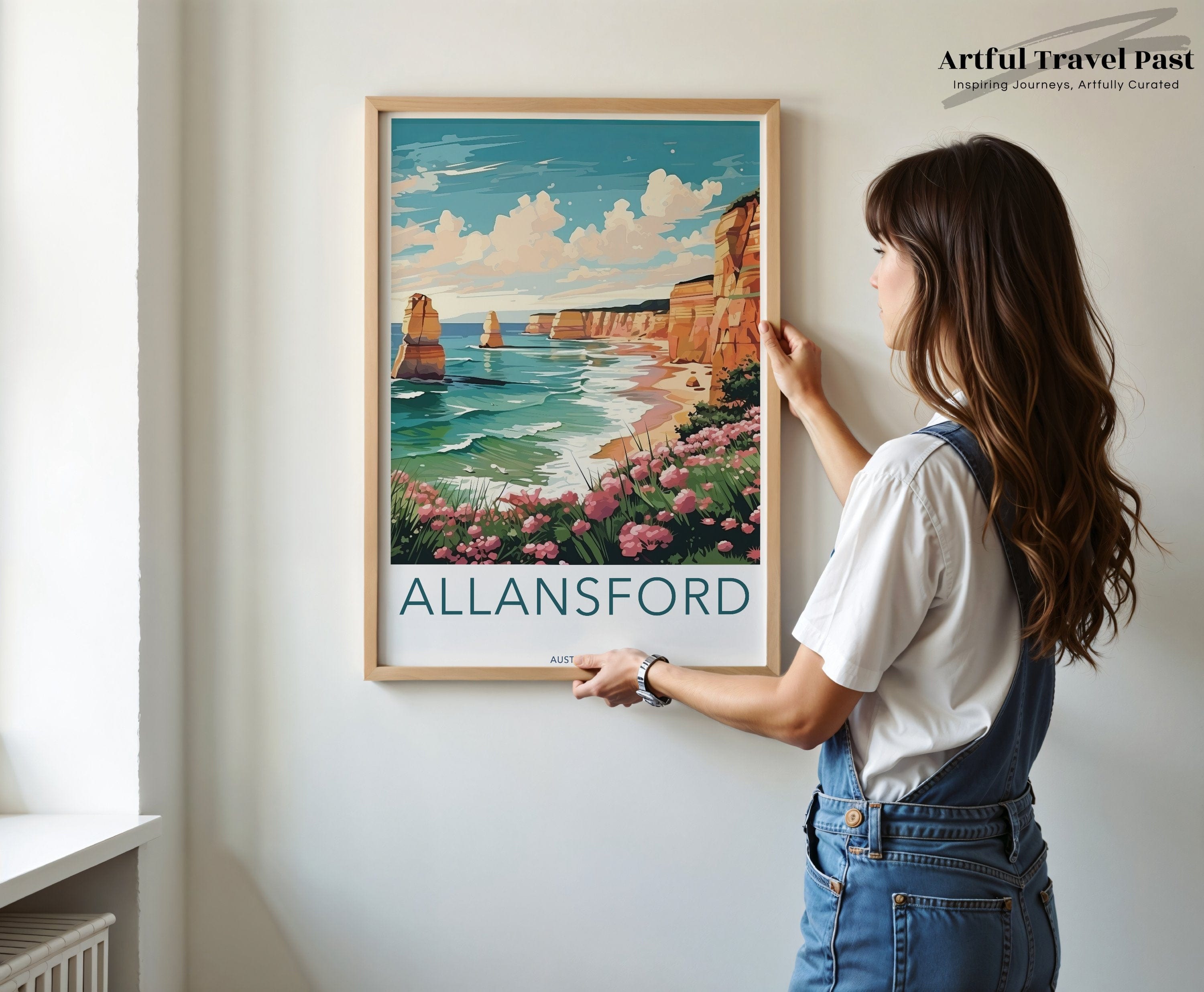 Wall Art Allansford Poster | Coastal Landscape | Australia Wall Art