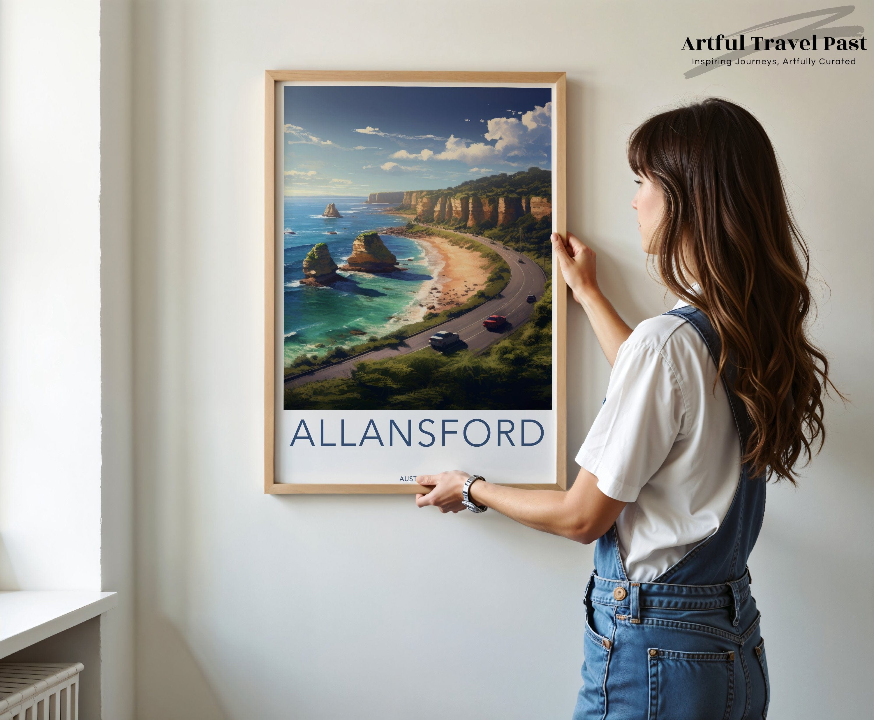 Wall Art Allansford Coast Poster | Ocean Bay | Australia Wall Art