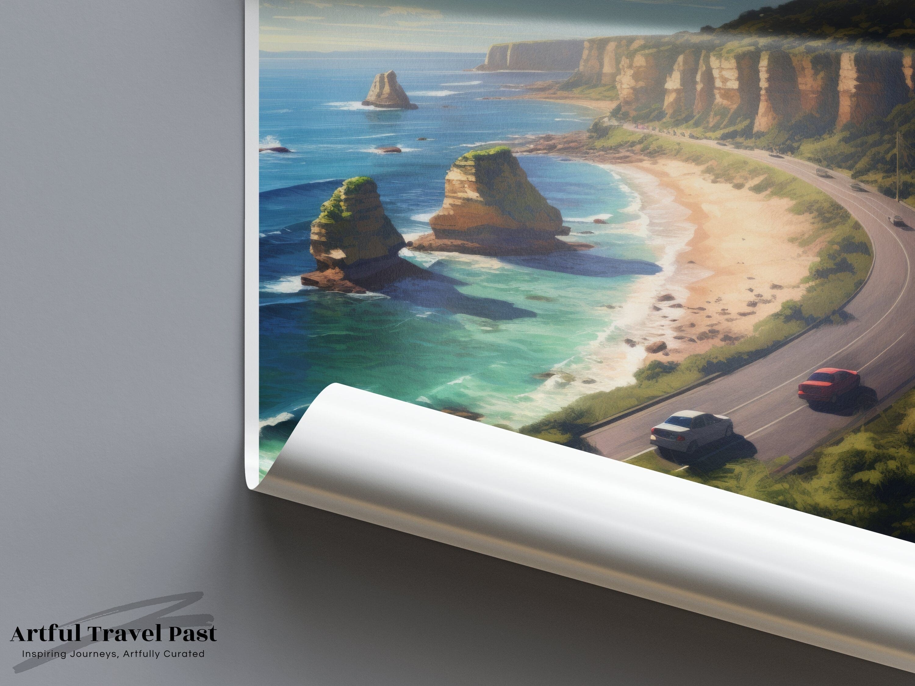 Wall Art Allansford Coast Poster | Ocean Bay | Australia Wall Art