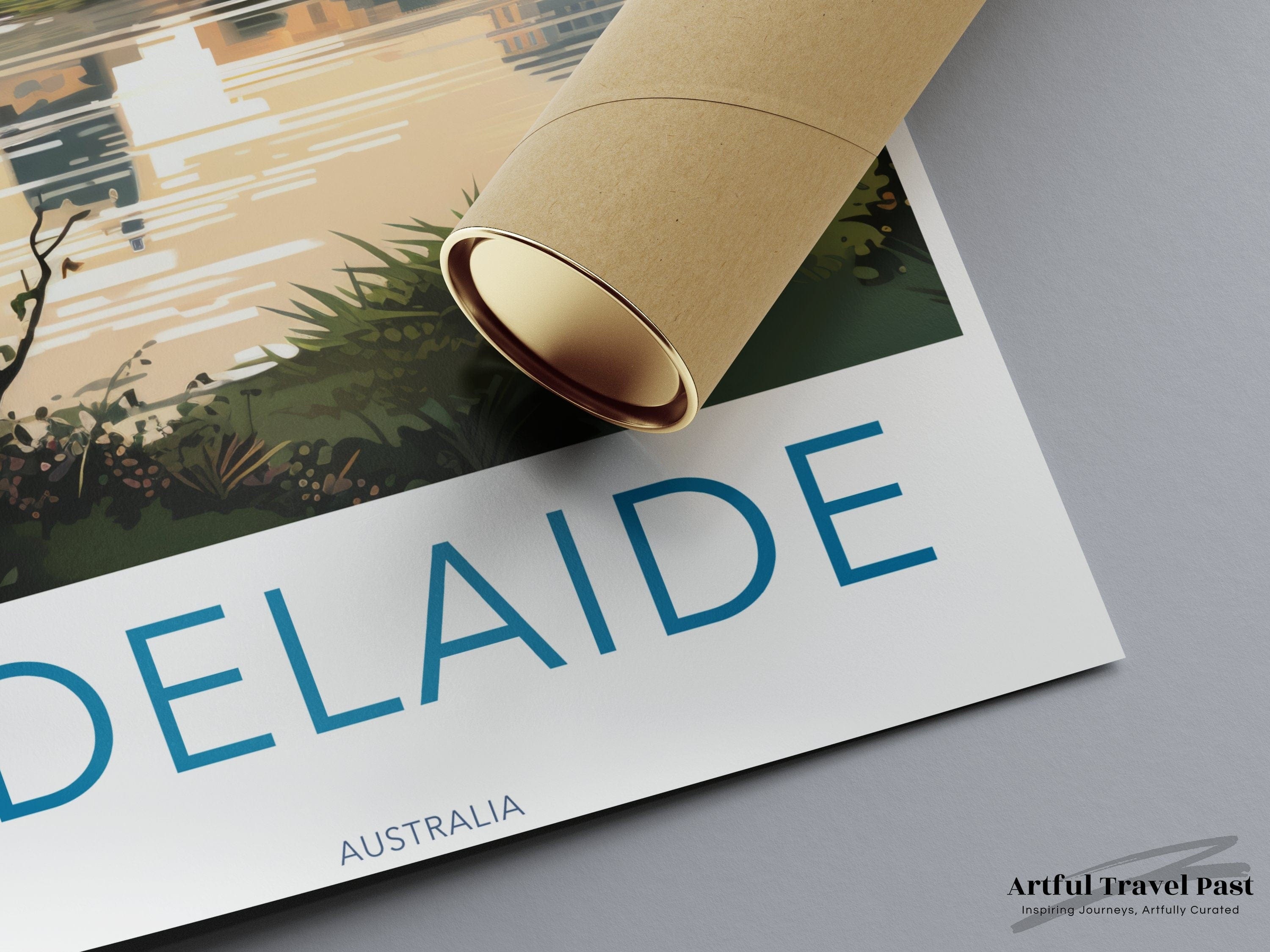 Wall Art Adelaide Poster | Australia Wall Art | Oceania Decor