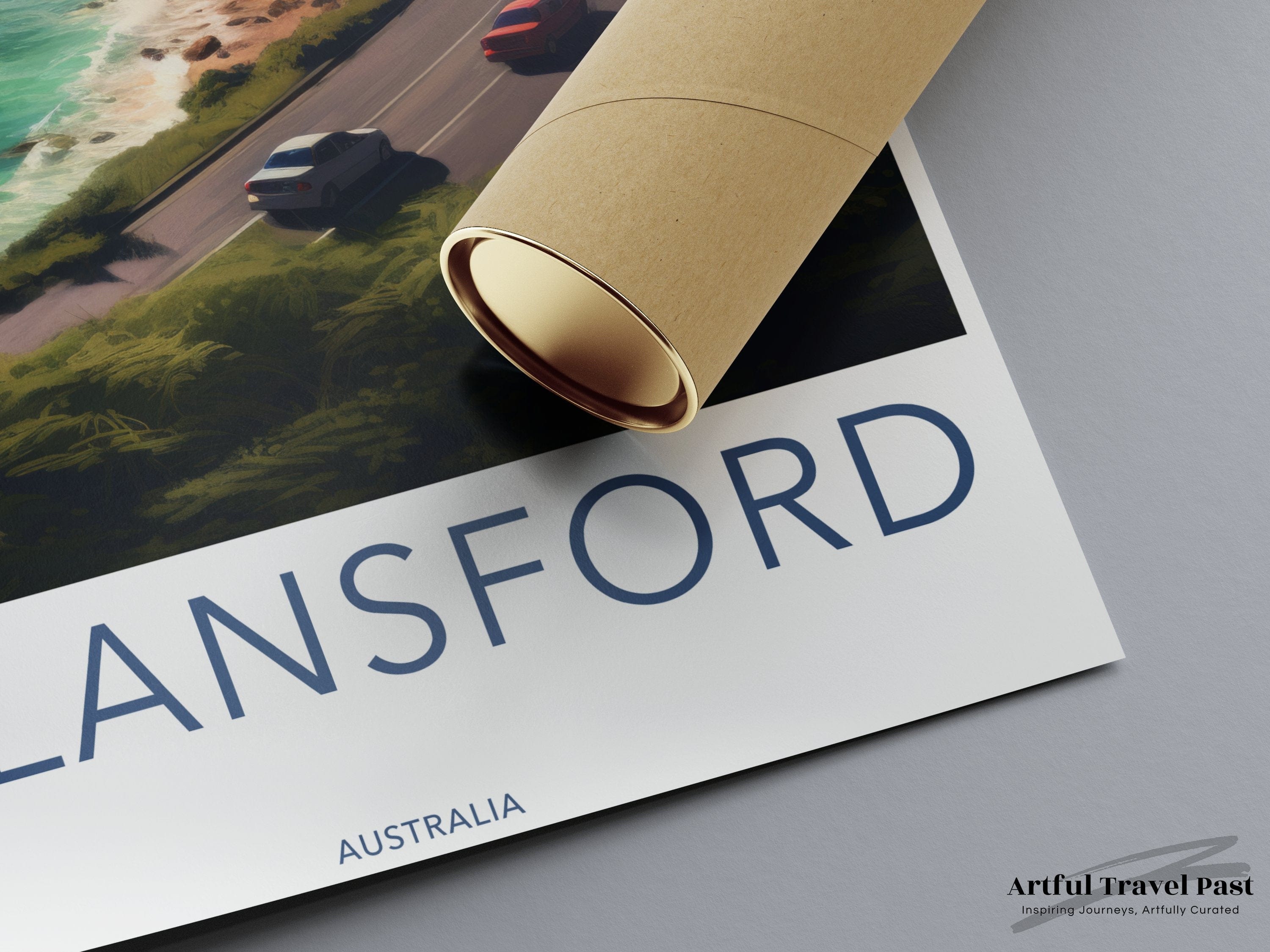 Wall Art Allansford Coast Poster | Ocean Bay | Australia Wall Art