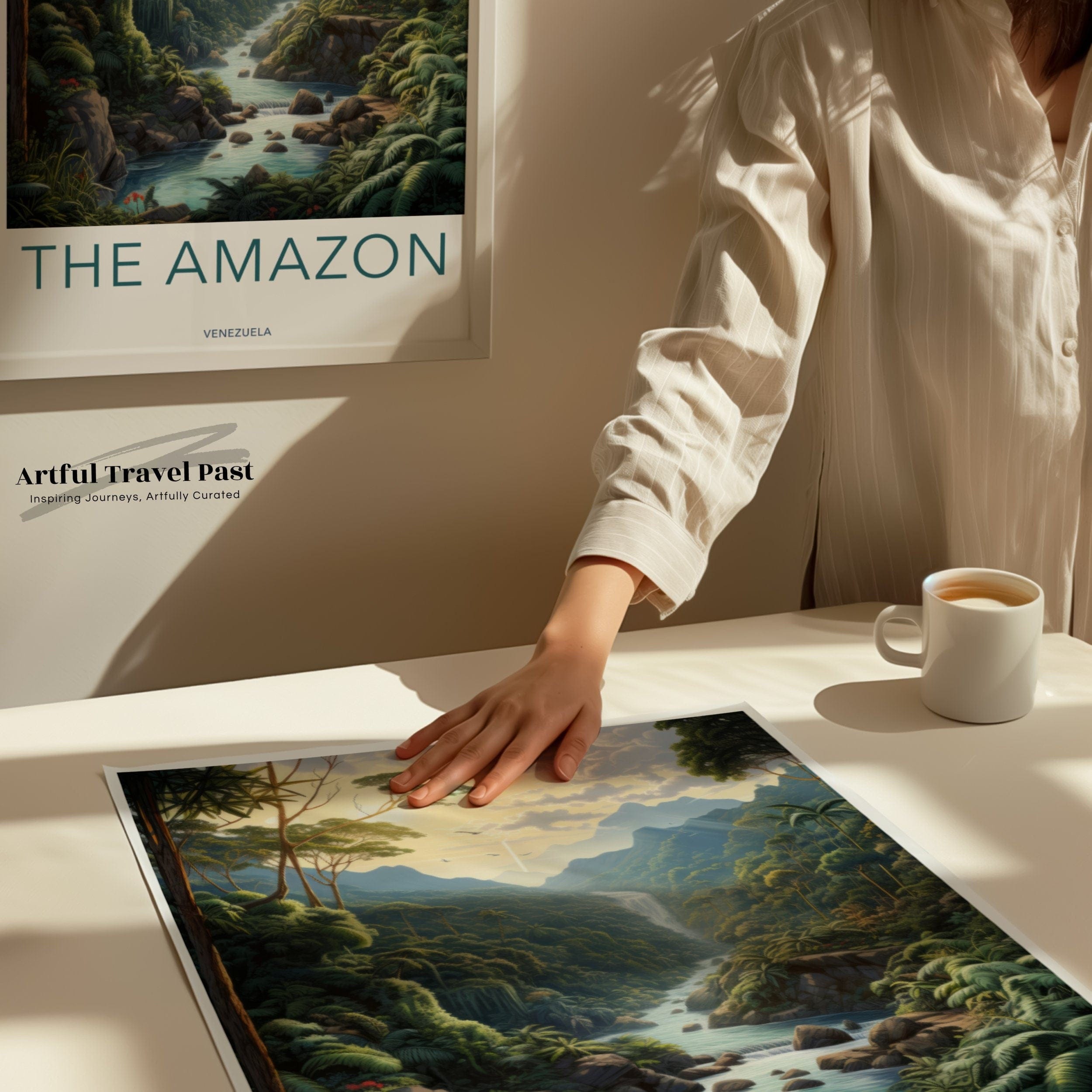 Wall Art Amazon Rainforest Poster | UNESCO Landmark | Venezuela Wall Art