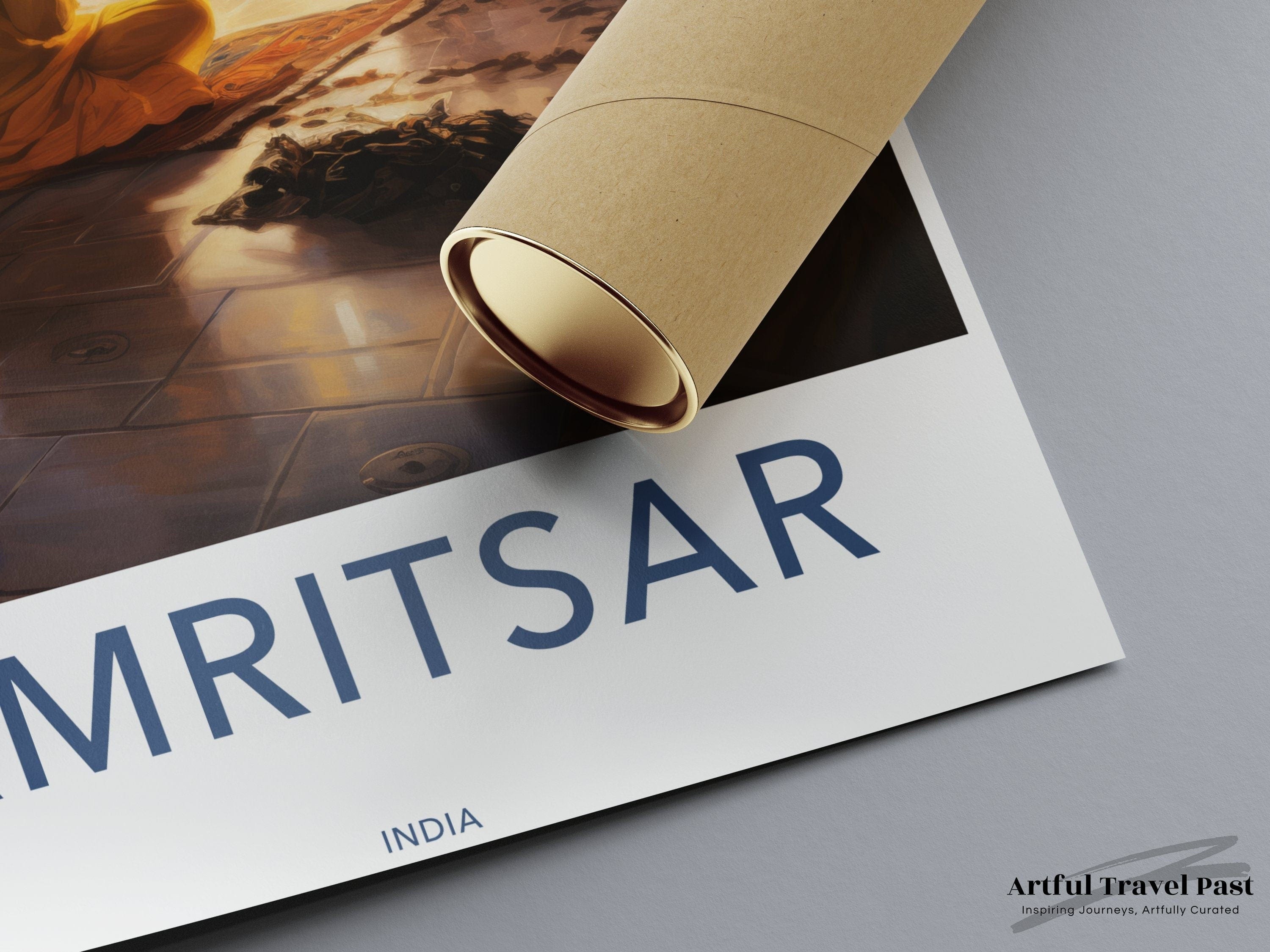 Wall Art Amritsar Poster | Spiritual Punjab | India Wall Art