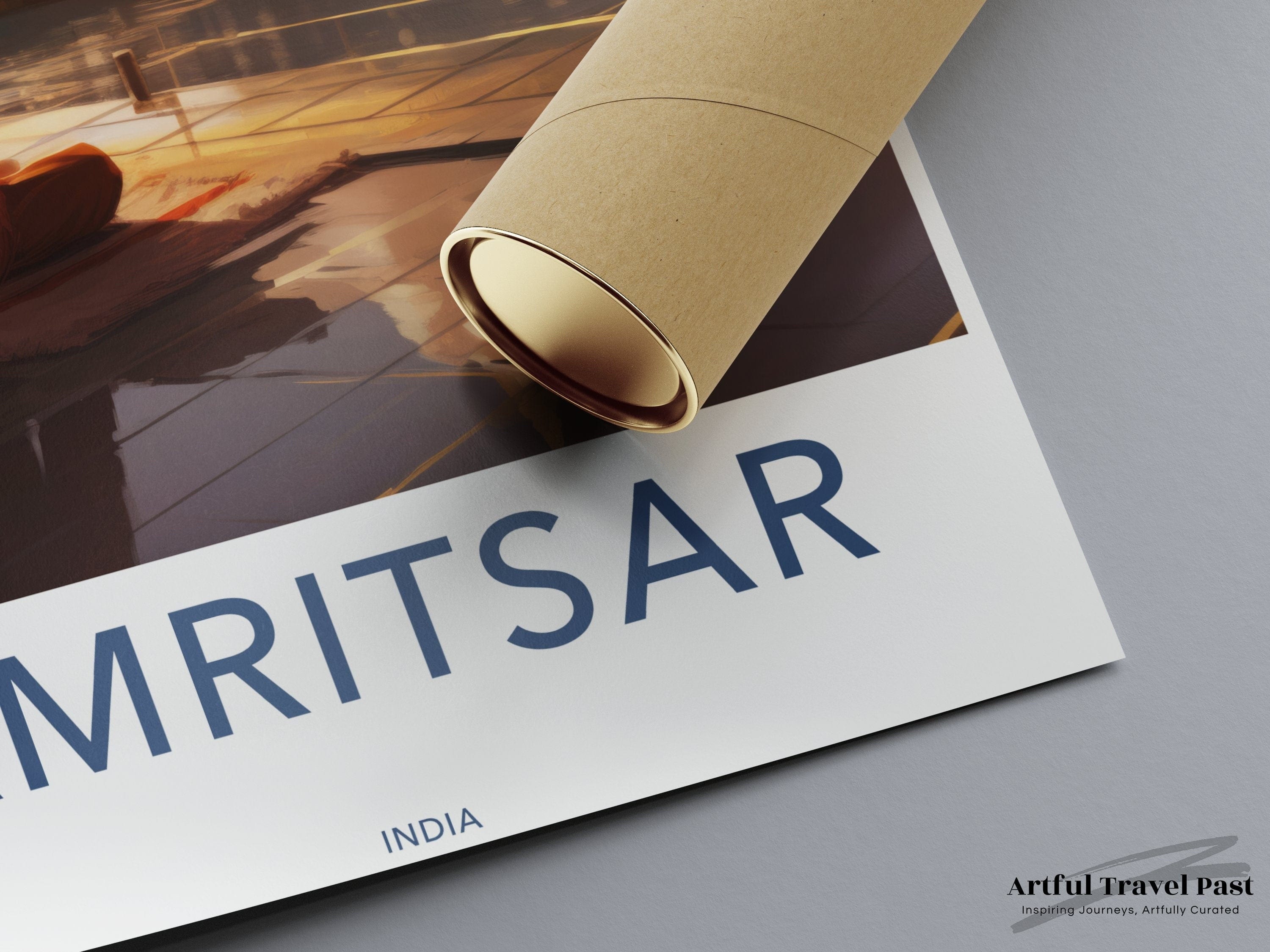 Wall Art Amritsar Poster | Punjab Wall Art | India Decor