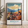 Wall Art Brasov Poster | Romania Wall Art | Eastern Europe Decor