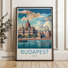 Wall Art Budapest Poster | Hungary Wall Art | Eastern Europe Decor