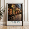 Dublin Ireland Wall Art, Charming Street Scene Print, European Cityscape Decor, Urban Holiday Photography Wall Decor