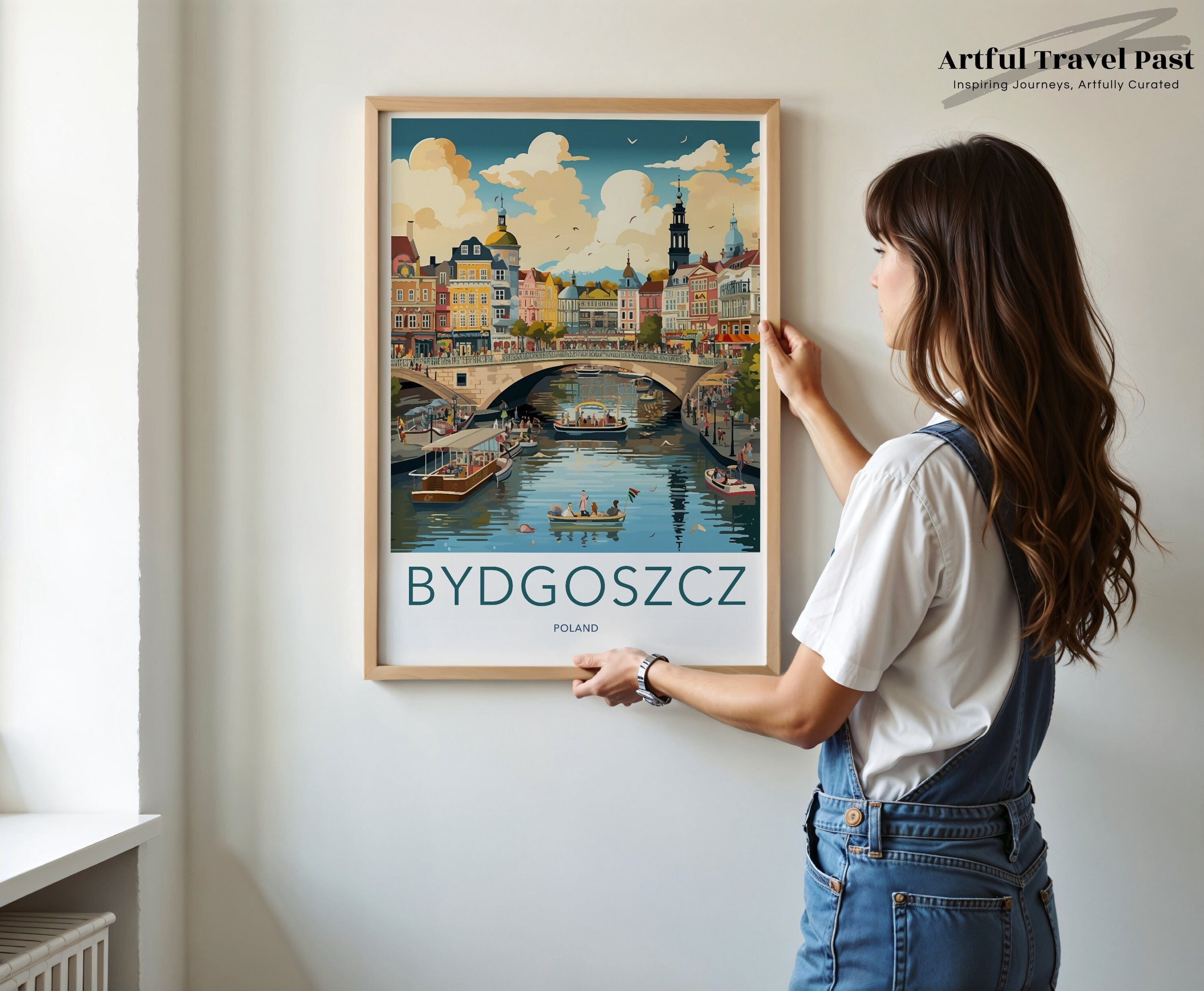 Wall Art Bydgoszcz Poster | Poland Wall Art | Eastern Europe Decor