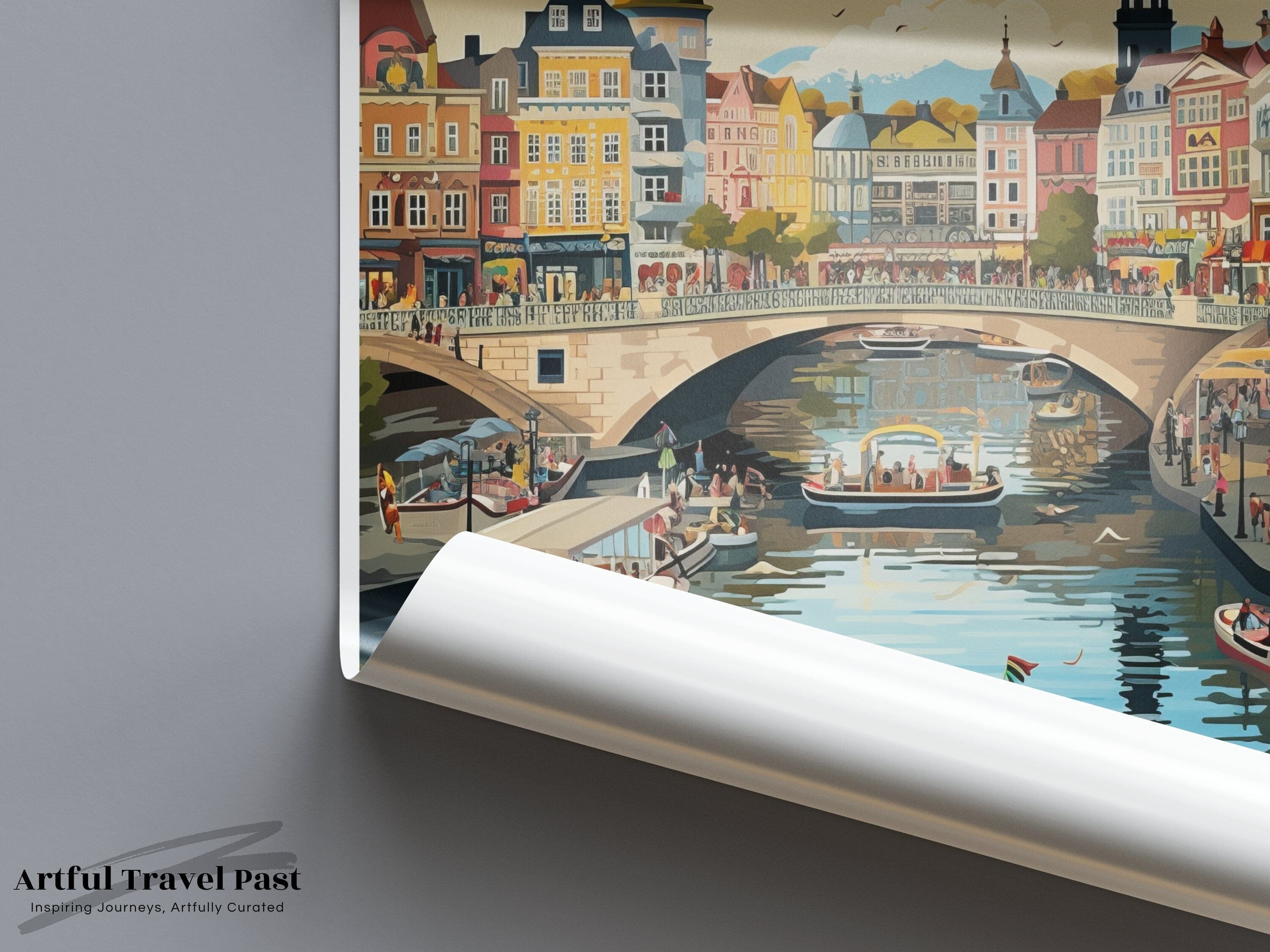 Wall Art Bydgoszcz Poster | Poland Wall Art | Eastern Europe Decor